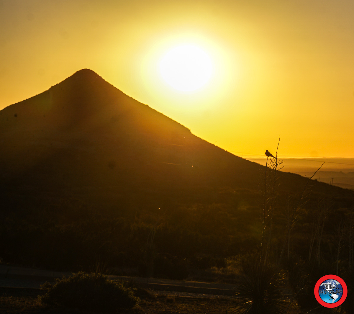 sunrise at guadalupe mountains national park