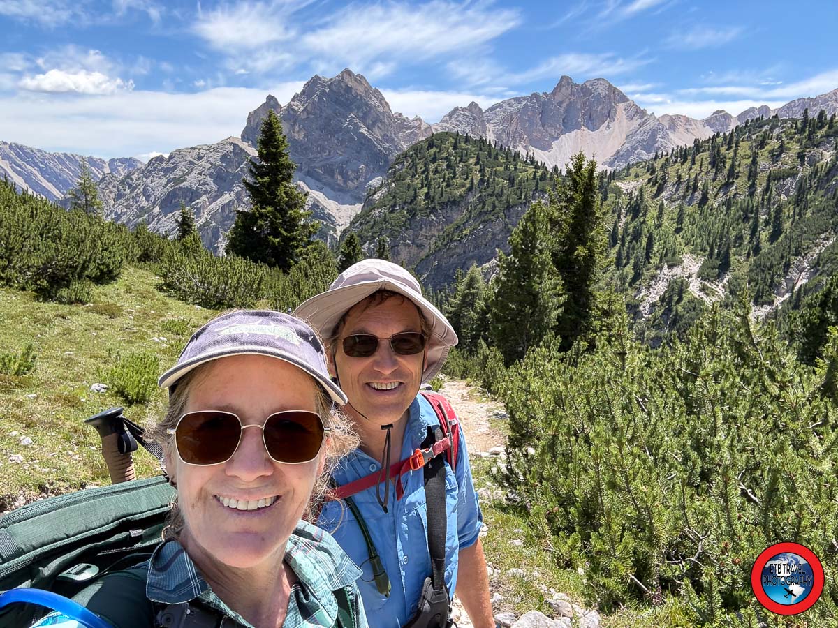 Mike and I in the Dolomites